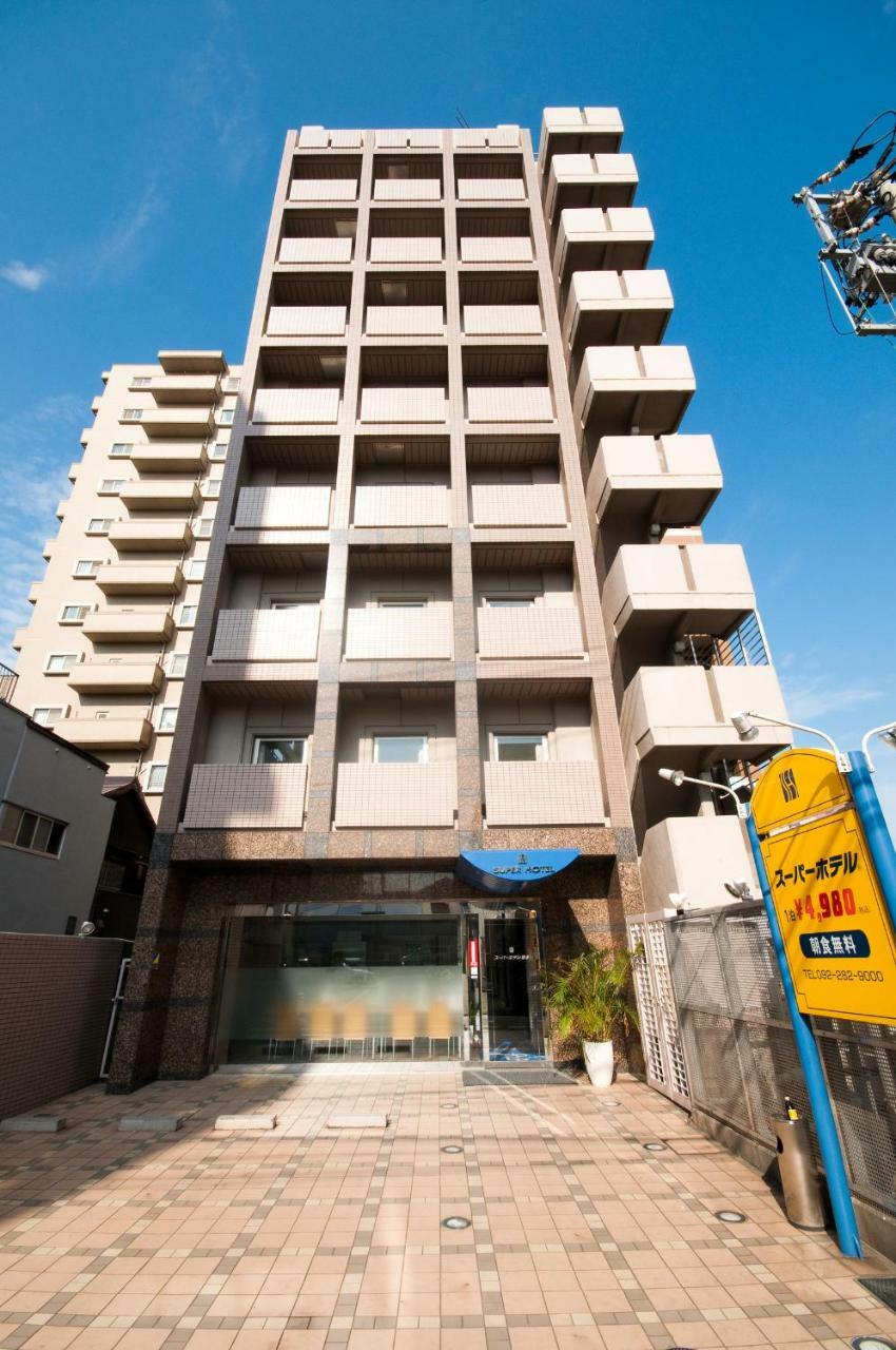 Super Hotel Inn Hakata Fukuoka  Exteriör bild